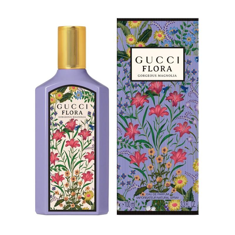 Gucci Flora Gorgeous Magnolia Eau de Parfum Spray for Women 3.3 Oz / 100 ml