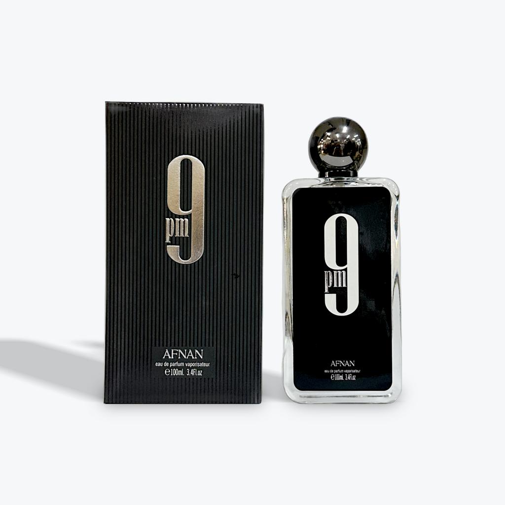 Afnan 9 PM Eau de Parfum for Men 3.4 oz / 100ml