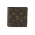 Louis Vuitton Monogram Marco M61675 Bi-Fold Wallet Brown Vintage