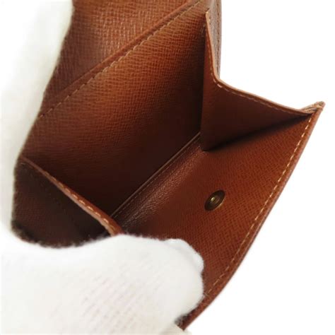 Louis Vuitton Monogram Marco M61675 Bi-Fold Wallet Brown Vintage
