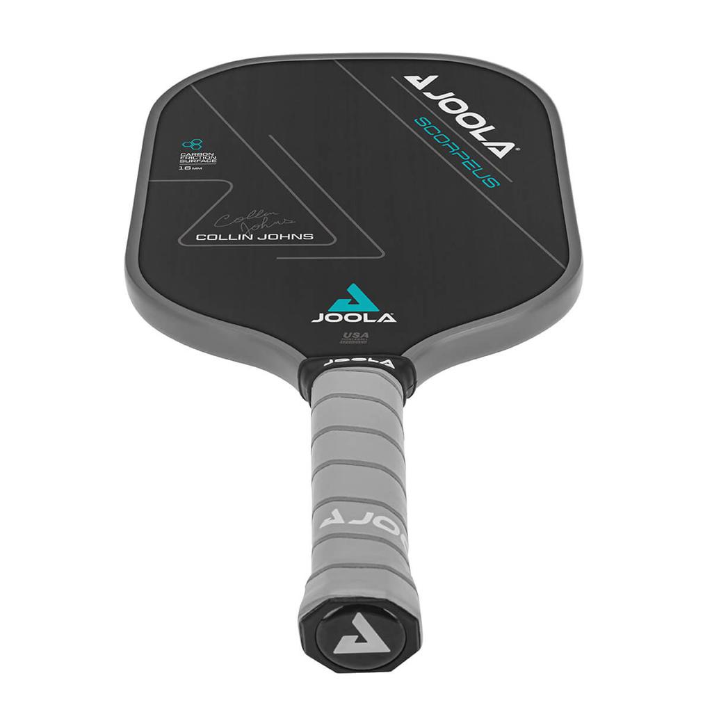 Joola Collin Johns Scorpeus CFS 16mm Pickleball Paddle - Black (18517)