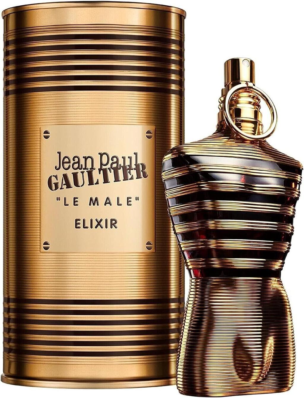 Jean Paul Gaultier Le Male Elixir Eau de Parfum Intense for Men 4.2 Oz / 125 ml