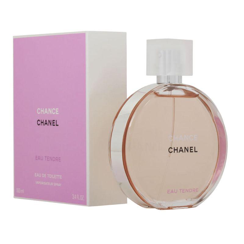 CHANEL Chance Eau Tendre Eau de Toilette Spray for Women 3.4 Oz / 100 ml –