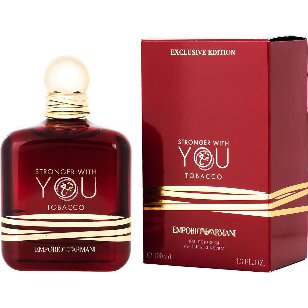 # **Emporio Armani Stronger With You Tobacco Eau de Parfum for Men 3.4 fl oz / 100ml**