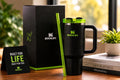 Stanley Halloween Web Glow H2.0 FlowState Quencher Tumbler – 40 oz Limited Edition