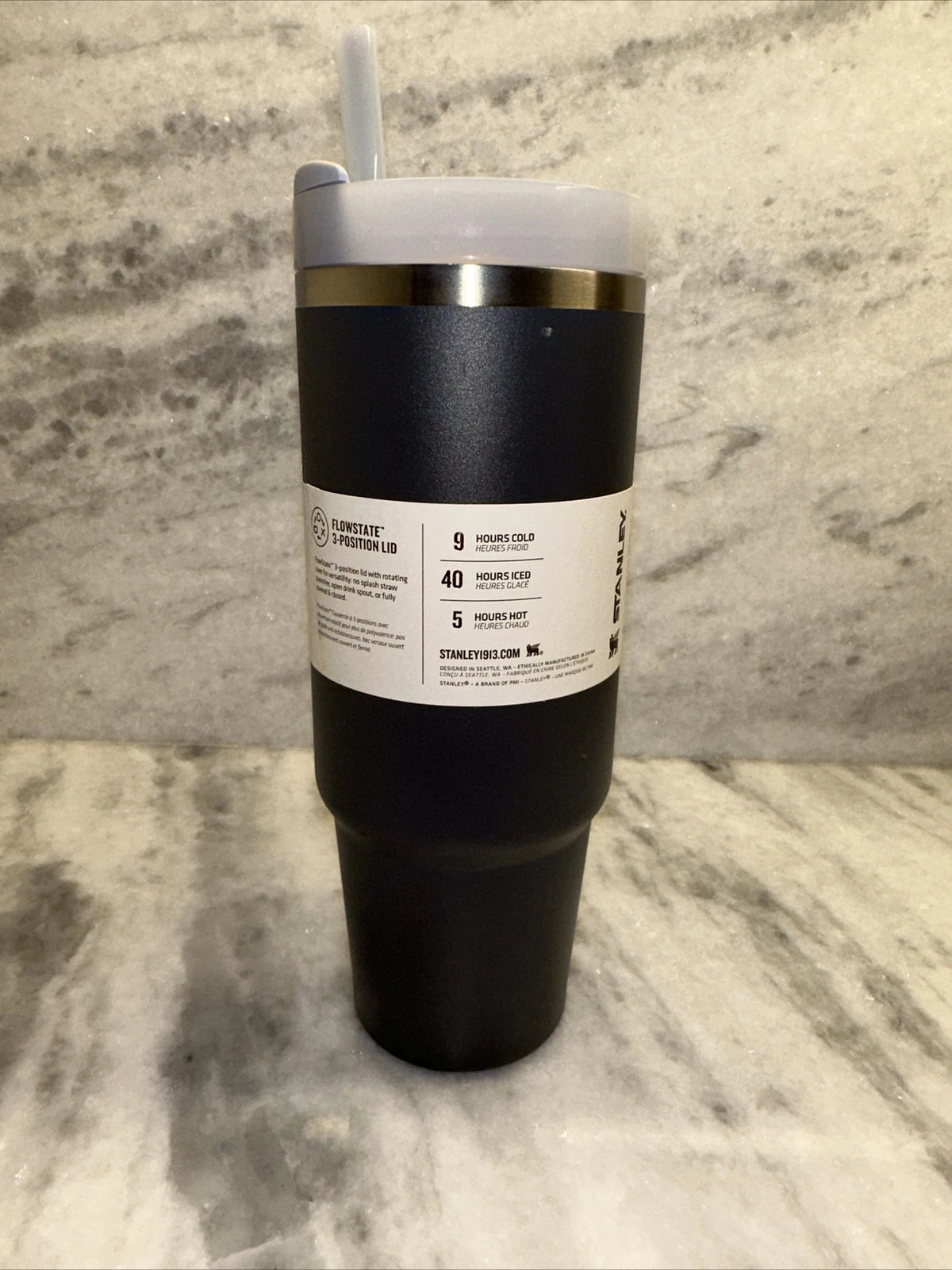 Stanley 30 oz Quencher H2.0 FlowState Tumbler – Charcoal