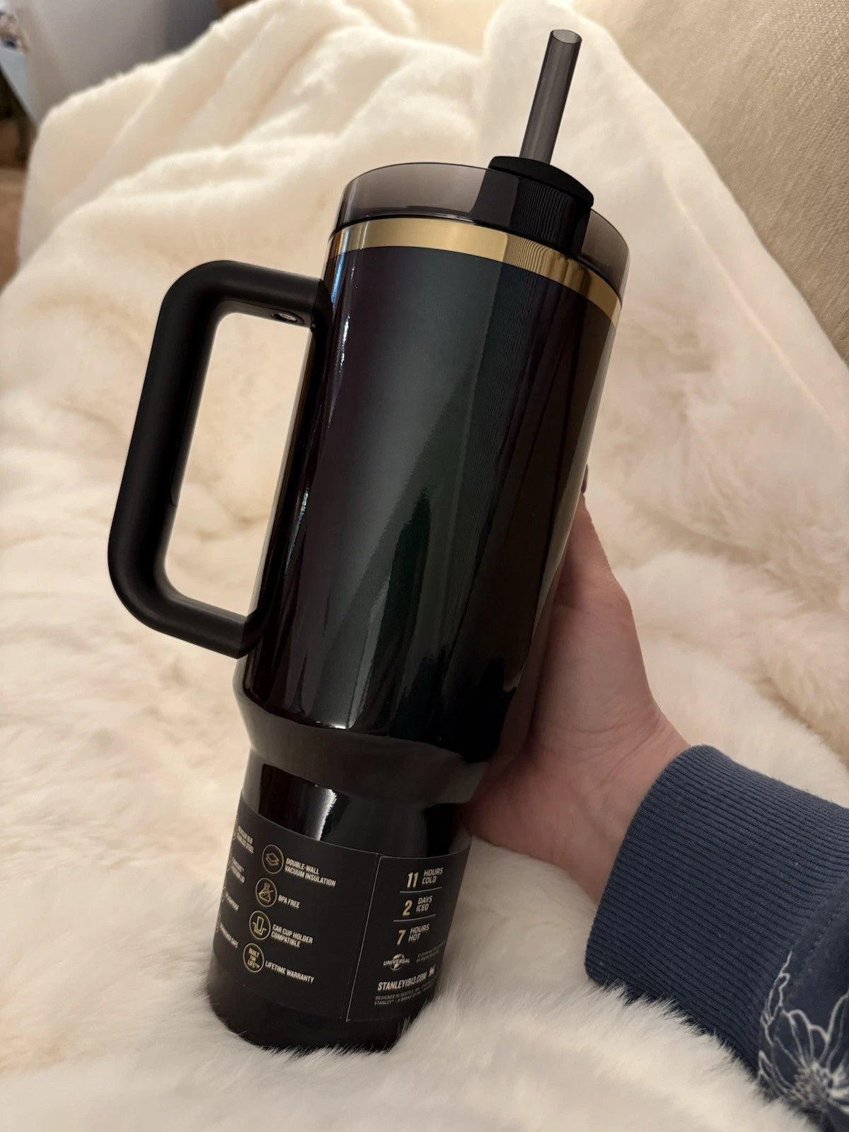 Stanley x Wicked Elphaba 40 oz Quencher H2.0 Tumbler – 2025 Limited Edition