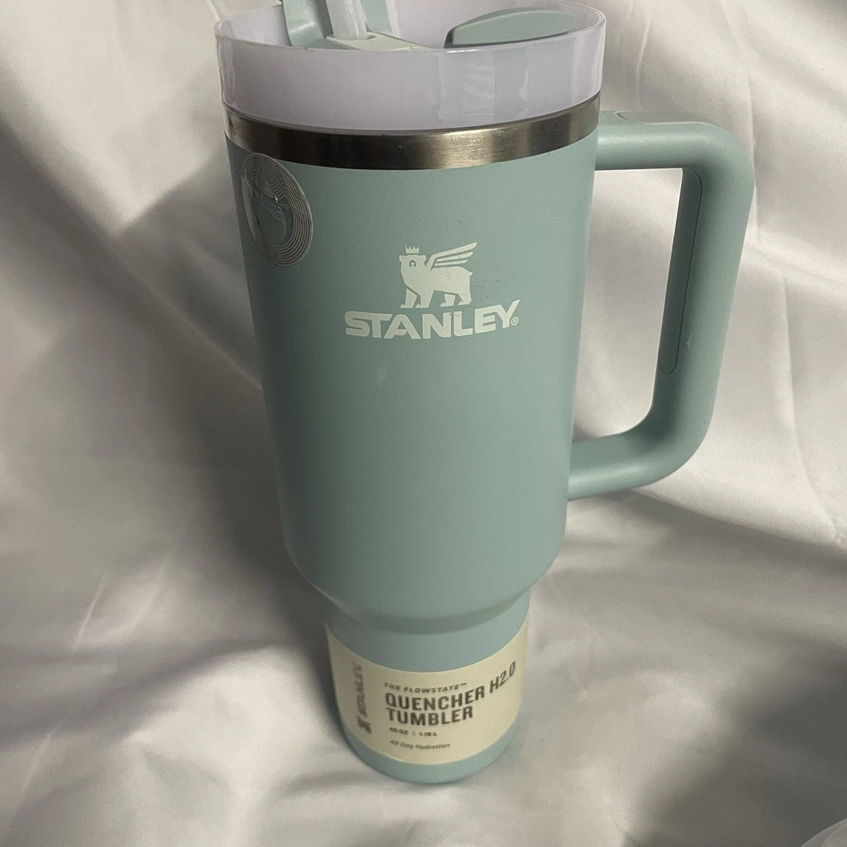 Stanley Adventure Quencher 40oz Tumbler with Handle, Lid & Straw – Seafoam