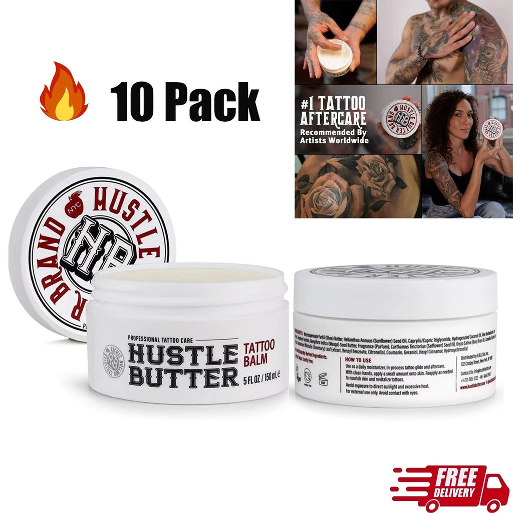Hustle Butter Deluxe Tattoo Aftercare Cream – 5 oz / 150 ml