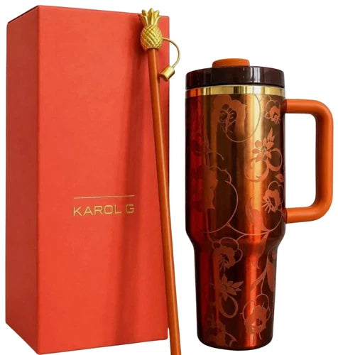Stanley x KAROL G Quencher H2.0 FlowState 40oz Insulated Tumbler – Limited Edition