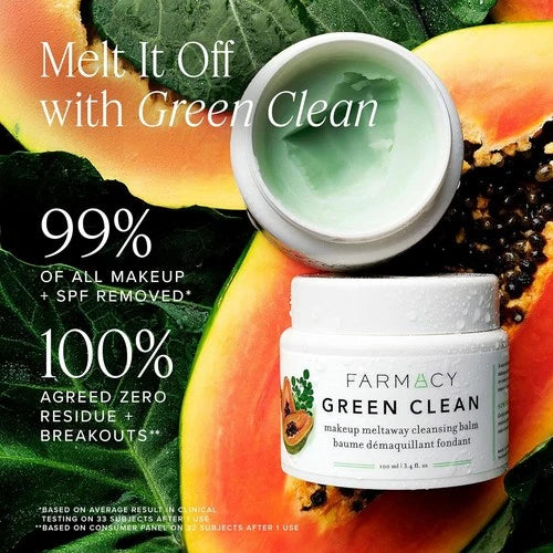 Farmacy Green Clean Makeup Removing Cleansing Balm 1.7 oz (50 ml)