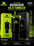 Stanley Halloween Web Glow Quencher H2.0 FlowState Tumbler 40 oz – Limited Edition