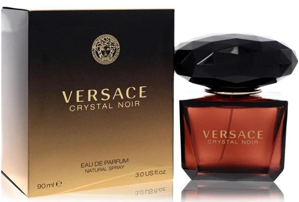 Versace Crystal Noir Eau de Parfum Spray for Women 3.4 Oz / 100 ml